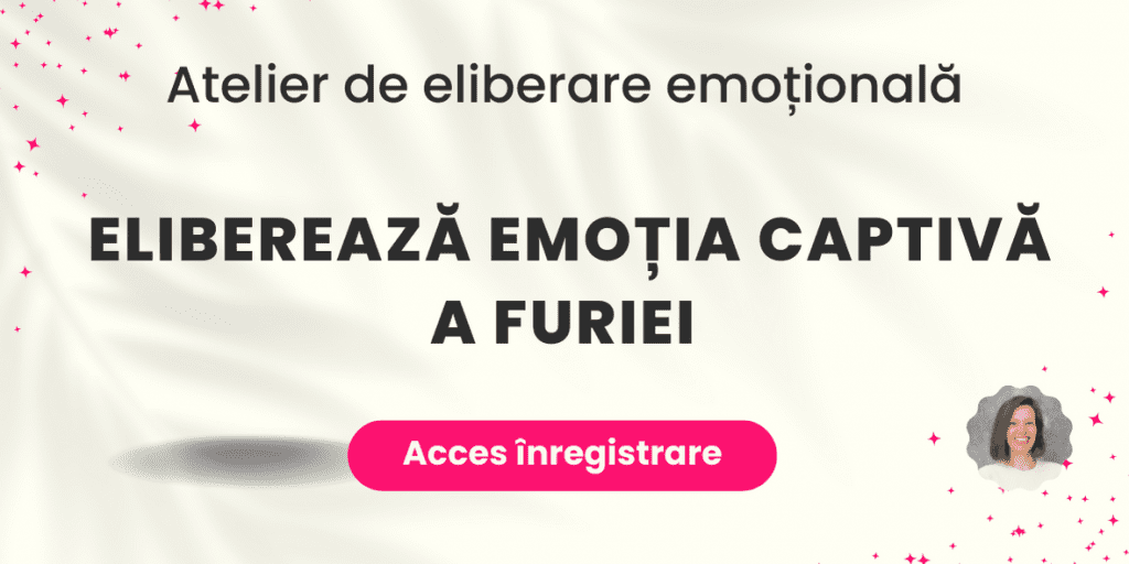 eliberează emoția nerezolvată captivă de furie