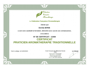 Despre Mine - Dorela Iepan 21 Certificat_Praticien_Aromatherapie_Traditionnelle_00001