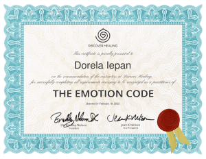 Despre Mine - Dorela Iepan 14 Dorela-Iepan-Level-1-Certification-The-Emotion-Code-Level-1-Certificate-Discover-Healing