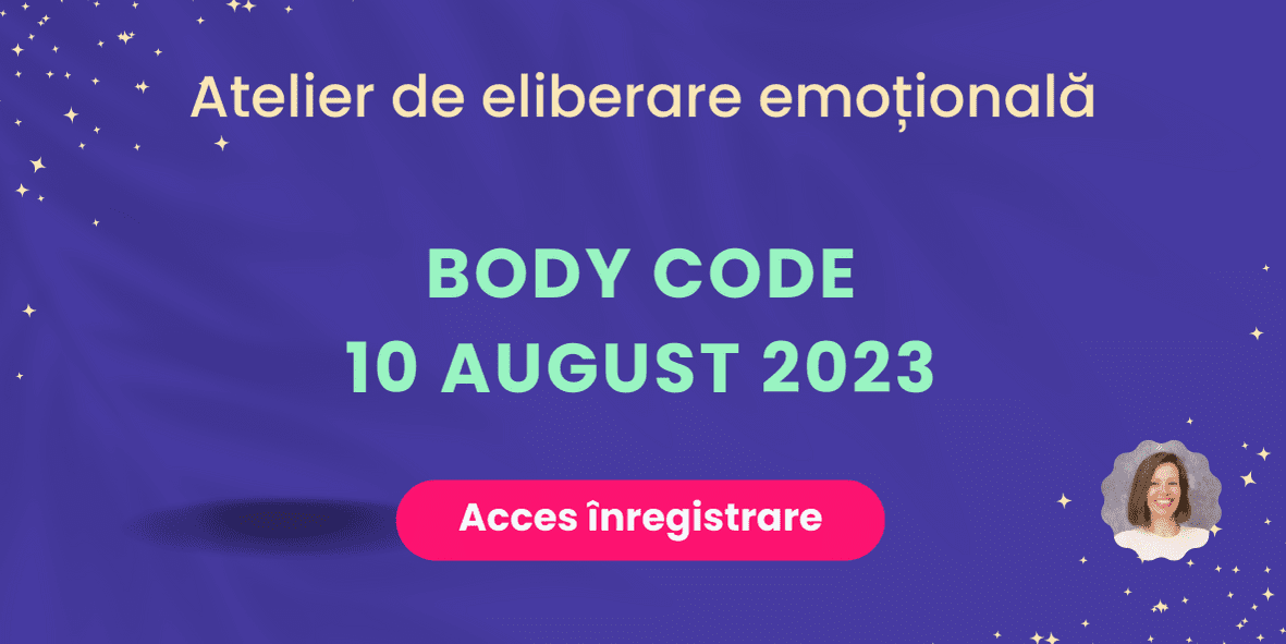 The Body Code atelier de eliberare emoțională
