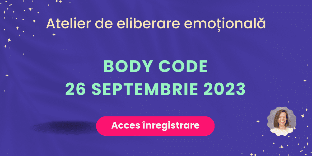 The Body Code atelier de eliberare emoțională