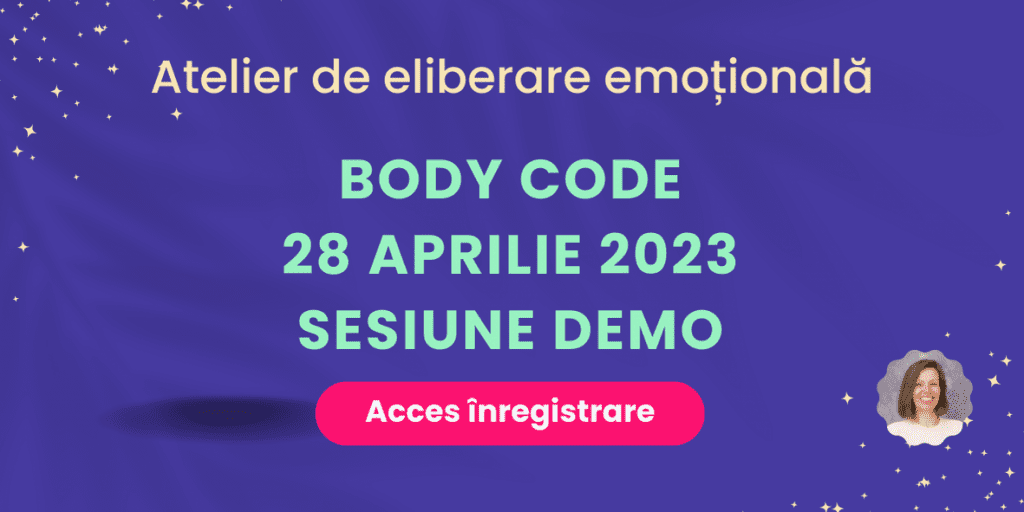 The Body Code atelier de eliberare emoțională