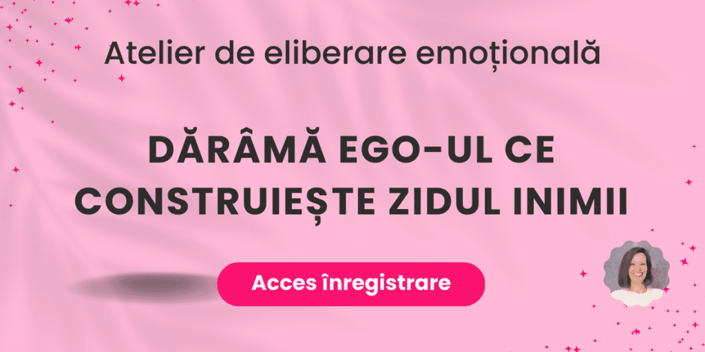 Dărâmă Ego-ul ce construiește zidul inimii codul emotiilor