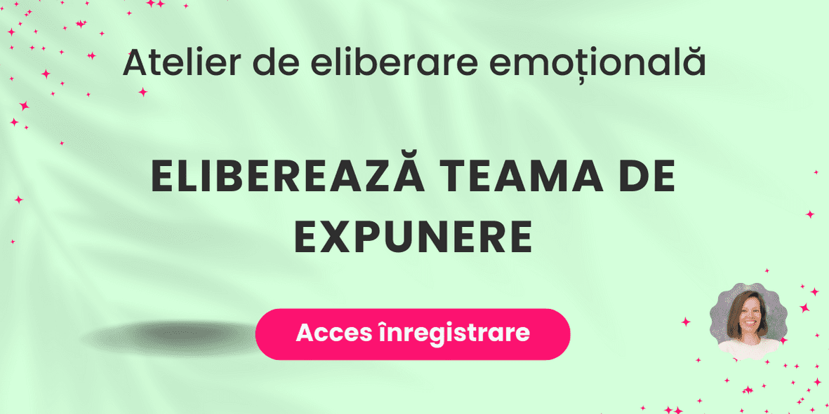 eliberează teama de expunere eft eliberare emotionala