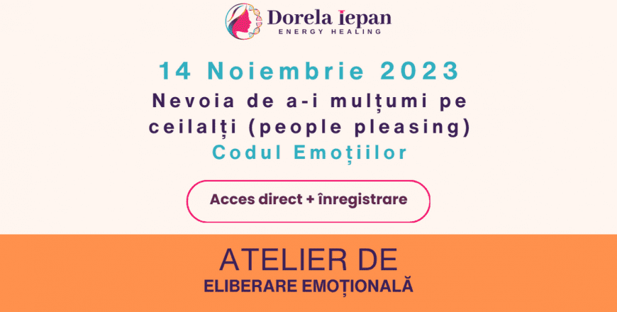2023-11-14 Nevoia de a-i mulțumi pe ceilalți (people pleasing) CE