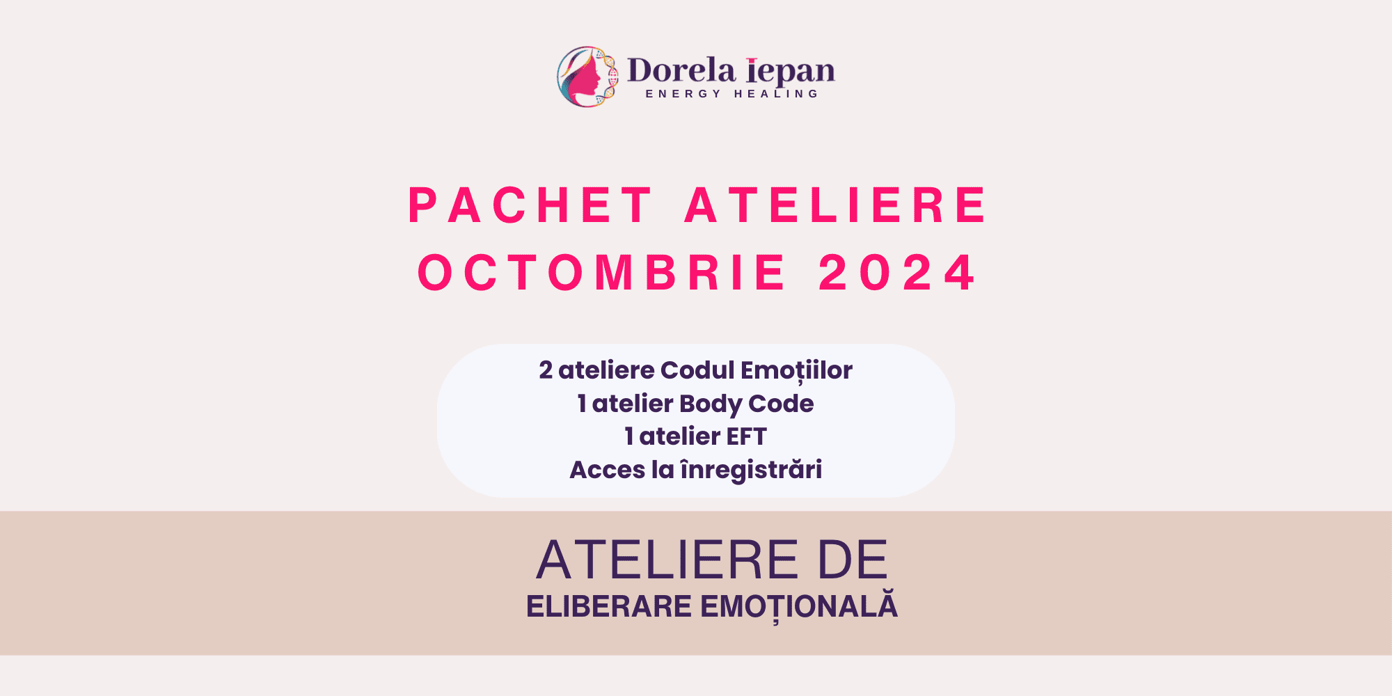Pachet Ateliere Octombrie 2024 - Relația Perfectă