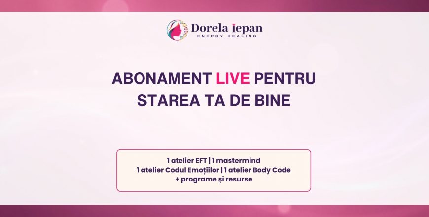 Abonament LIVE pentru starea ta de bine