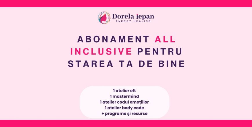 2027 Abonament All Inclusive pentru Starea Ta de Bine