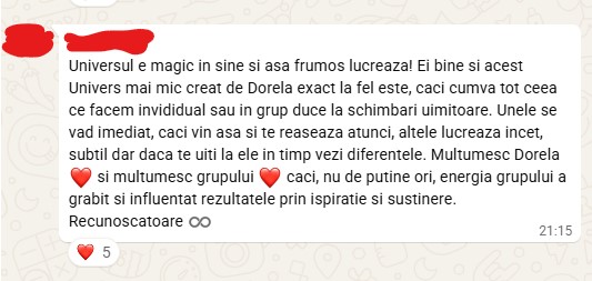 Știu foarte bine ce îmi face bine. Și tot nu fac întotdeauna. 5 testimonial adriana nita